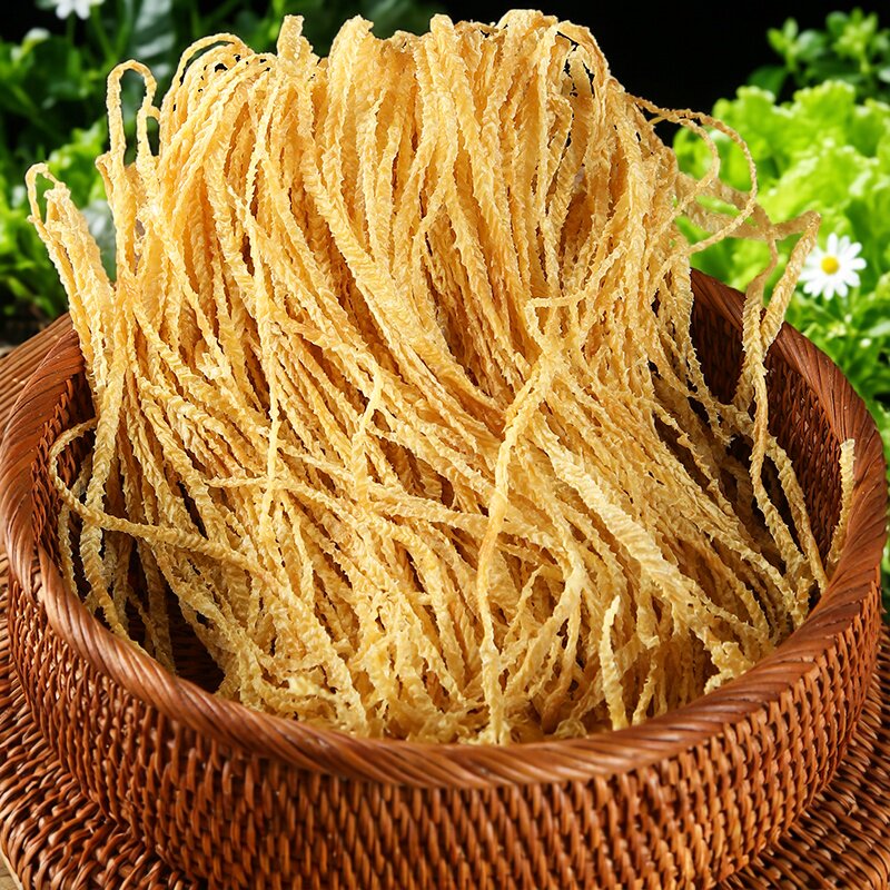 大豆素肉干羊肚丝腐竹丝豆腐丝豆制品河南特产山东人造肉干货图片
