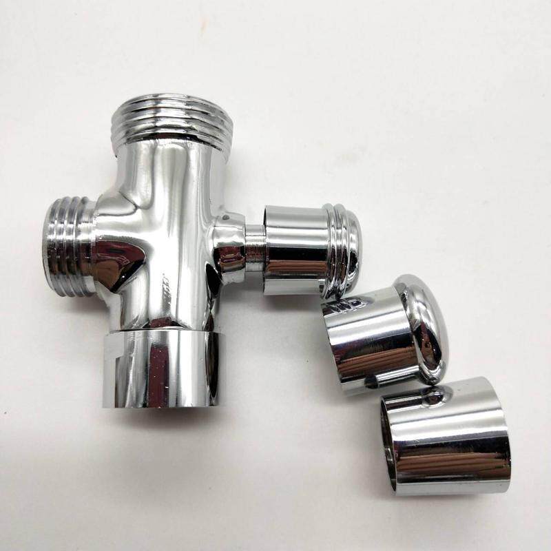 老款提拉式花洒配件全铜花洒拉杆式提拉帽分水器淋浴三通转换阀门