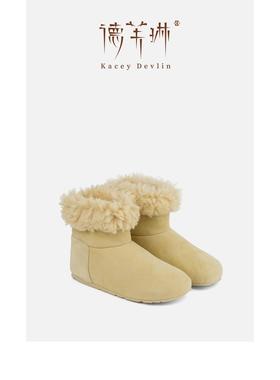 德芙琳Kacey Devlin冬季新款女款平底保暖靴雪地靴KD9104
