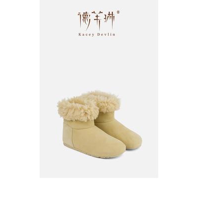 德芙琳Kacey Devlin冬季新款女款平底保暖靴雪地靴KD9104