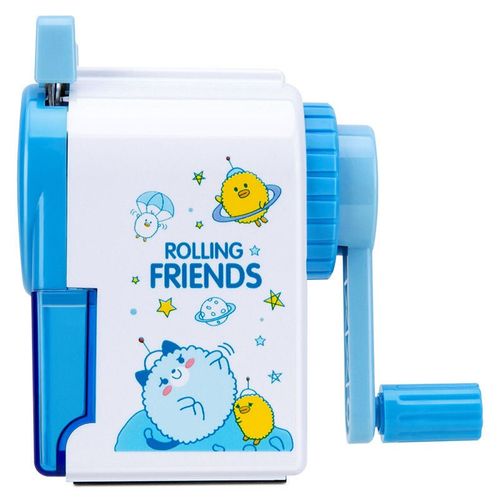 自动进笔儿童削笔机手摇卷笔刀卷笔器削笔器铅笔刀V手动转笔刀