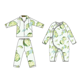 Domiamia哺乳睡衣月子服亲子睡衣孕期产后家居服新生儿宝宝连体衣