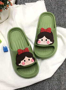 巧贝淘eva轻便可爱母女凉拖鞋夏