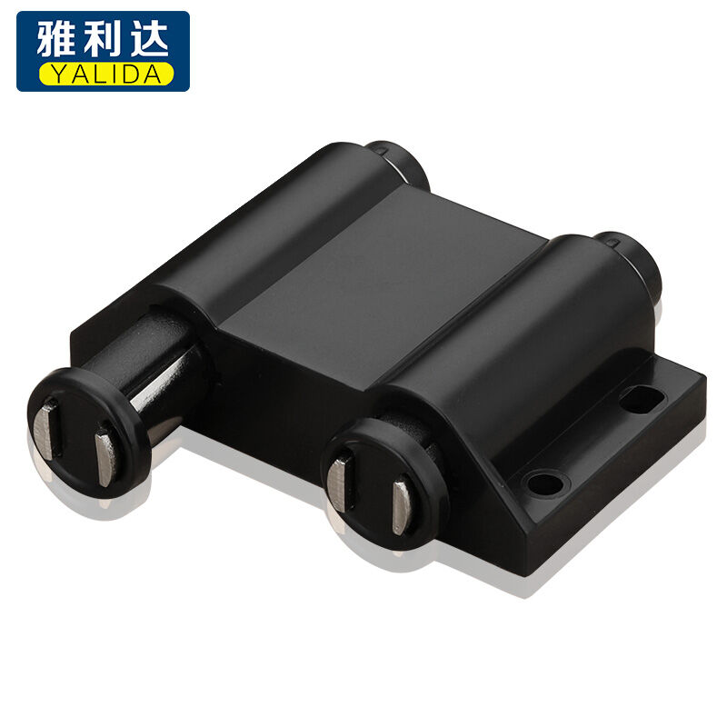 雅利逹（YaLiDa）强力免拉手双磁碰门吸反弹器橱柜隐形玻璃门锁按