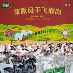 新疆塔城飞鹅伊利鹅绿疆风干肉系列塔城飞鹅源自于灰雁会飞的鹅