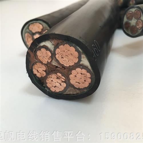 起帆电缆线 YJV/YJY5x10/16/25/35/50平方五芯硬电缆铜芯国标过测