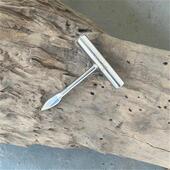 T型贝扇刀 全钢锻打开蚝刀 生蚝刀牡蛎刀 烧烤撬生蚝工具碳钢 包邮