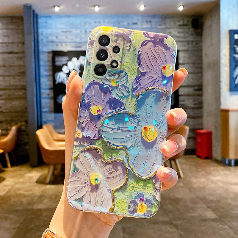 适用三星GalaxyA23手机壳女全包透明防摔网红新款软硅胶