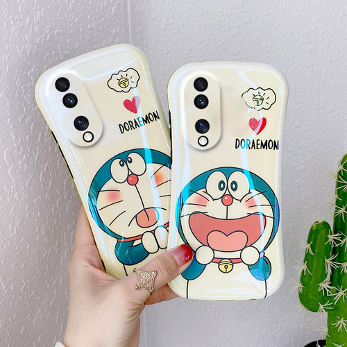 蓝光小蛮腰适用荣耀90手机壳reno10镜头9pro全包nova11/s17套小米13软P50硅胶K50网红70/80防摔x90创意mate40