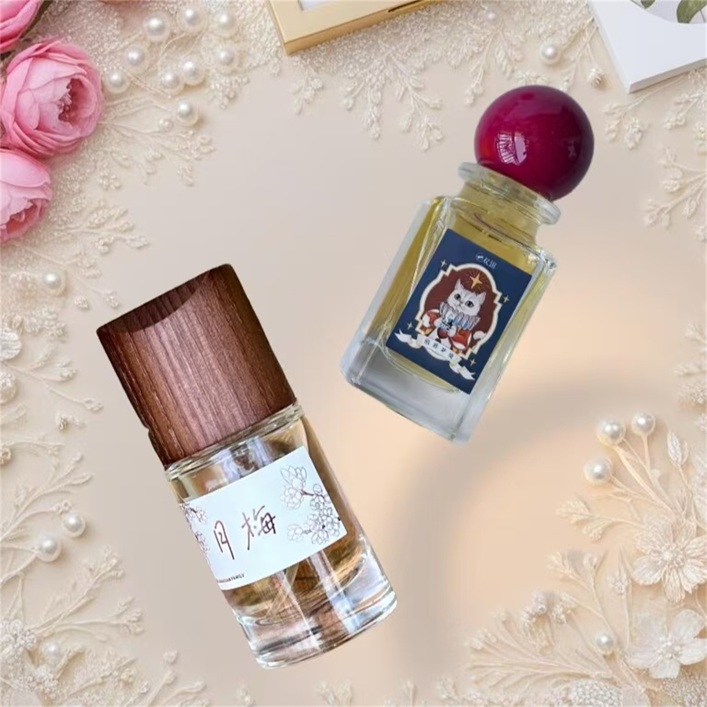 双锦伯爵梦境莲墨君兰香水小样