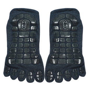 男士五指袜袜子休闲运动吸汗防臭瑜伽低帮防滑短筒地板袜五趾袜