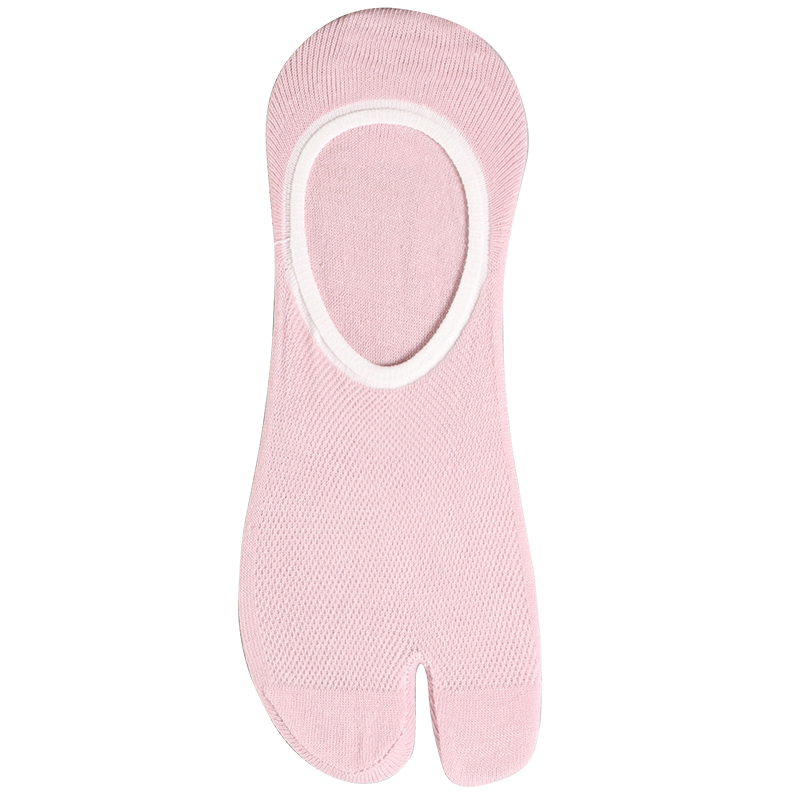 网眼两指袜三分田分指透气女夏季