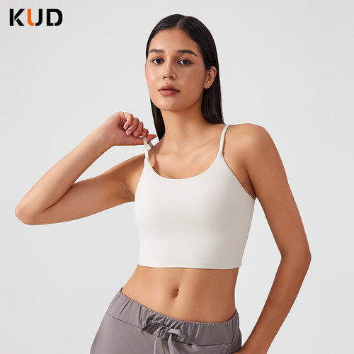 KUD瑜伽文胸背心吊带女