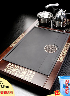 魁拔简约茶海全自动泡茶台