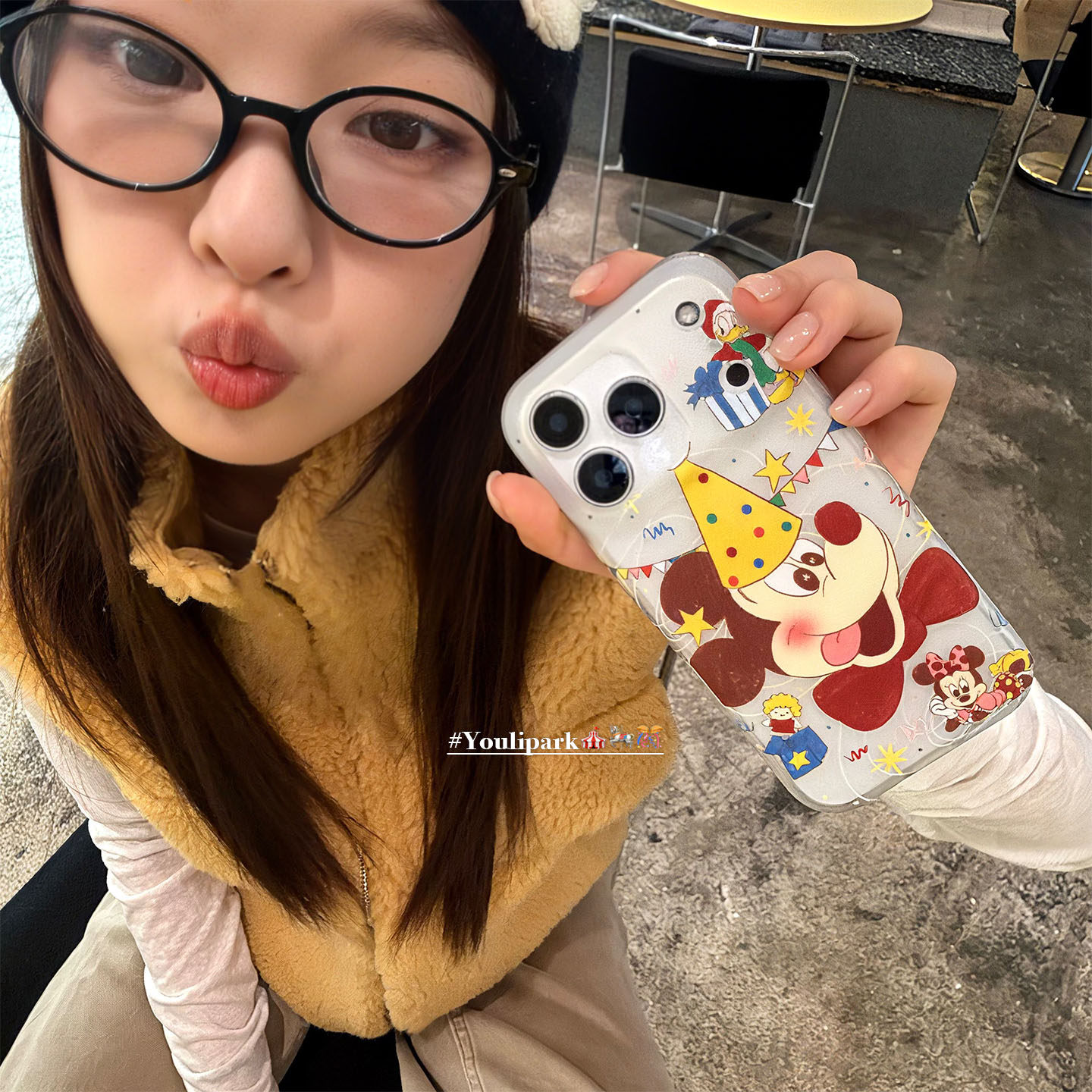 由里公园ins可爱趣味涂鸦生日帽卡通小象17适用17pro苹果17ProMax手机壳iPhone16全包14新款16Promax保护套女,3C数码配件,手机保护套/壳,淘宝优惠券,粉丝福利购,淘宝优惠卷