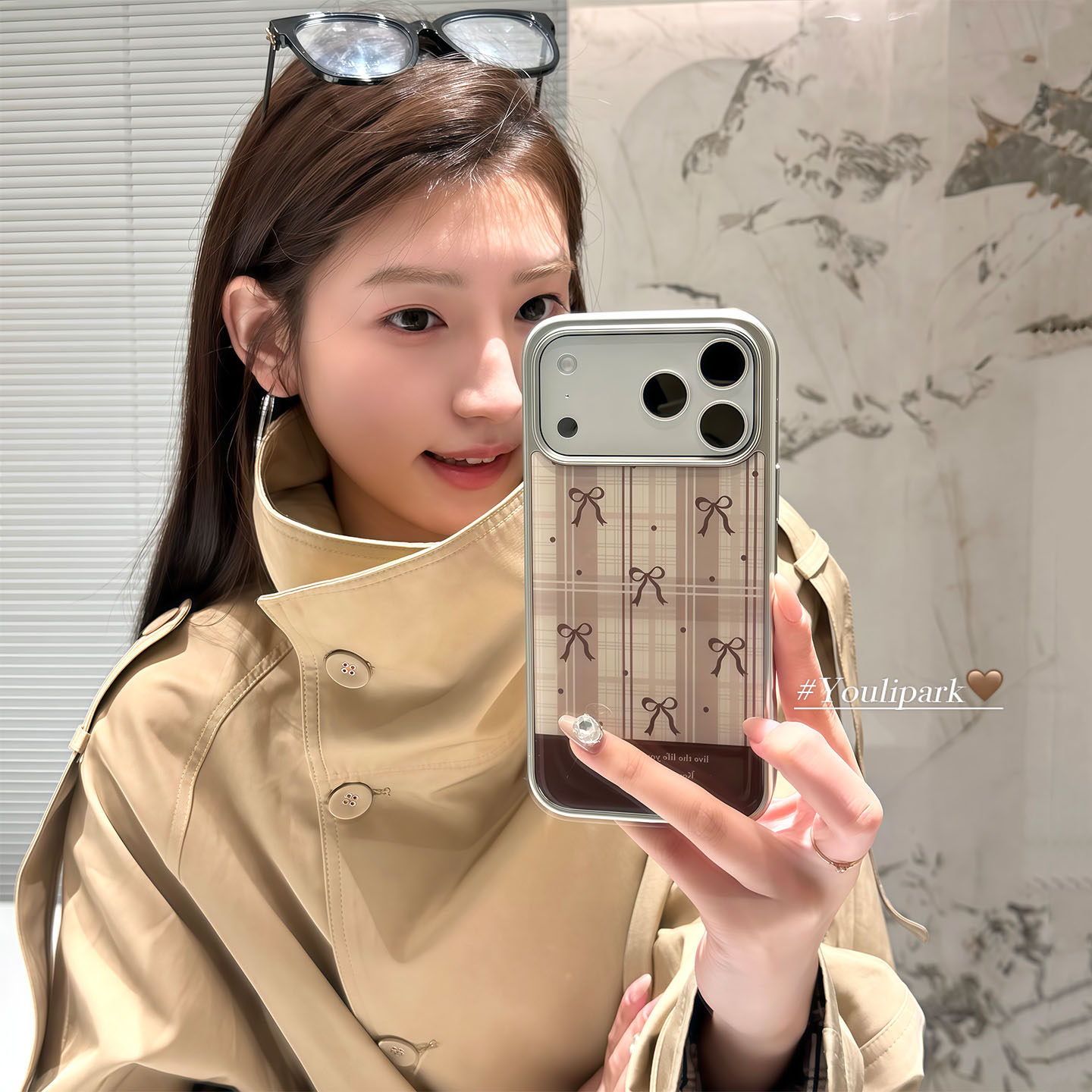 由里公园ins韩系秋冬少女复古美拉德蝴蝶结17适用17pro苹果17ProMax手机壳iPhone16全包14新款16Promax保护套,3C数码配件,手机保护套/壳,淘宝优惠券,粉丝福利购,淘宝优惠卷