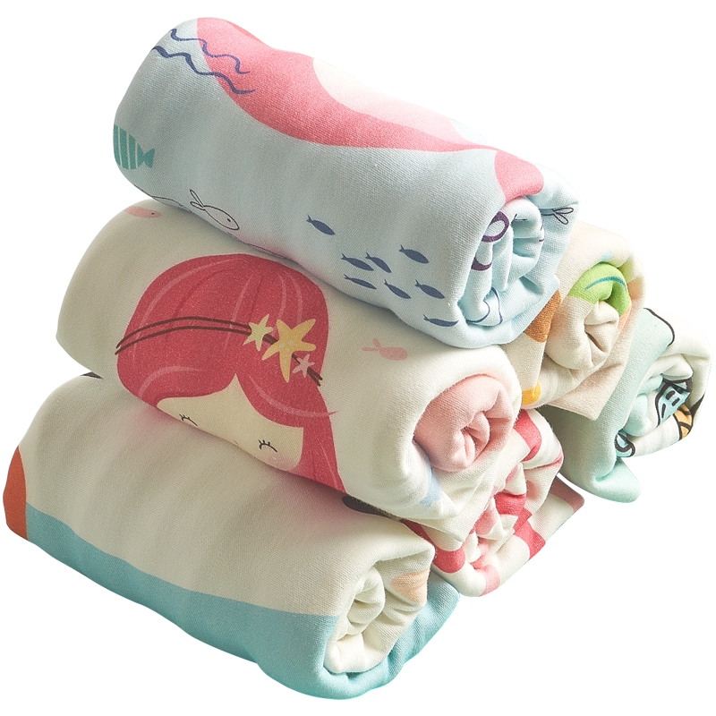 儿童枕套50x30泰国乳胶针织棉