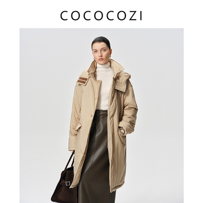 COCOCOZI通勤百搭通勤棉服外套