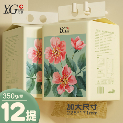 大尺寸大包悬挂抽纸家用实惠整箱餐巾厕纸擦手卫生纸挂式抽取纸巾