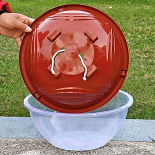 360吊篮花盆绿萝加厚阳台盆栽绿植大口径控根透气懒人树脂室内盆