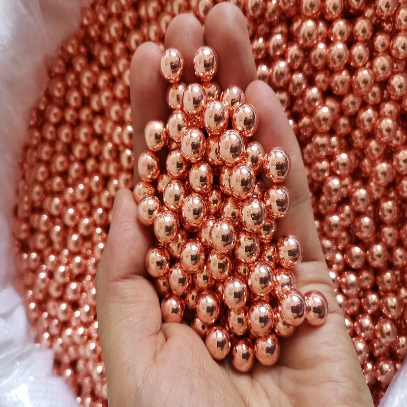 新款镀铜钢珠8m弹弓8毫米