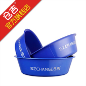 仓吉开饵料盆三件套不沾拌饵钓鱼黑坑大号和饵盆鱼食饵料散炮盆