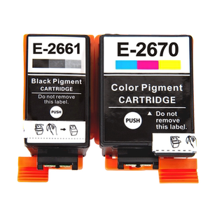 近朱者适用爱普生EPSON 2661 2670墨盒EPSON WorkForce WF-100W打印机墨盒WF100 T2661 T2670墨盒T2950维护箱