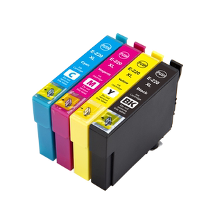 适用爱普生T220墨盒 EPSON XP-420 XP-320 XP-424 WF-2750 WF-2630 WF-2660 WF-2650 XP420 T2201打印机墨盒