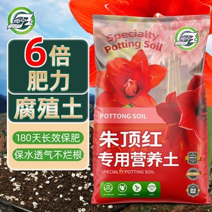朱顶红专用土营养土球根种球种植土阳台盆栽朱顶红专用有机腐殖土