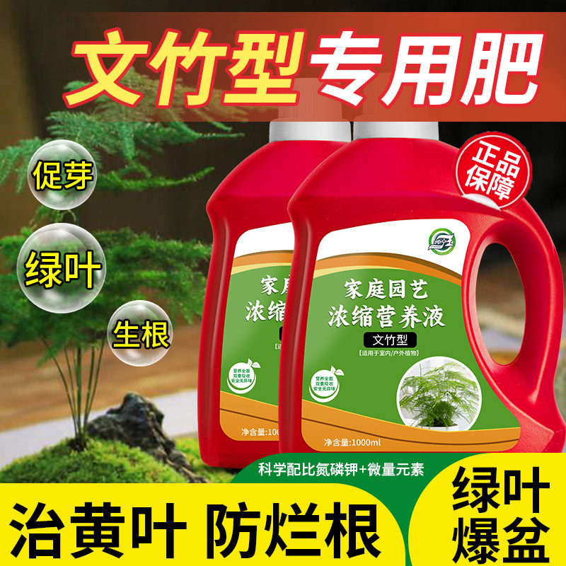文竹肥料专用营养液叶面肥花肥文竹云竹专治黄叶防烂根专用营养液,鲜花速递/花卉仿真/绿植园艺,家庭园艺肥料,淘宝优惠券,粉丝福利购,淘宝优惠卷