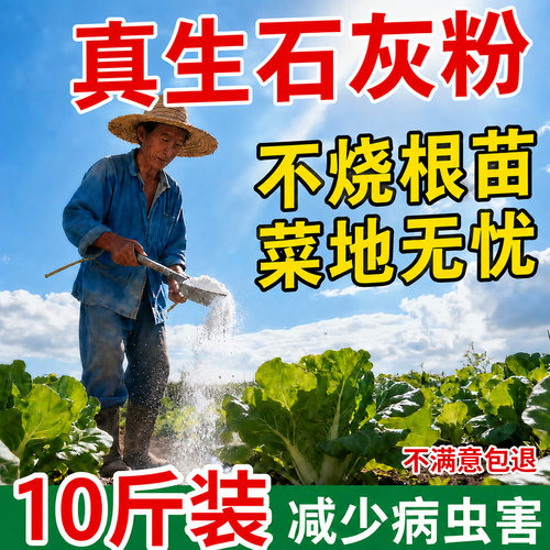 种菜生石灰粉非杀虫菌消毒驱虫剂