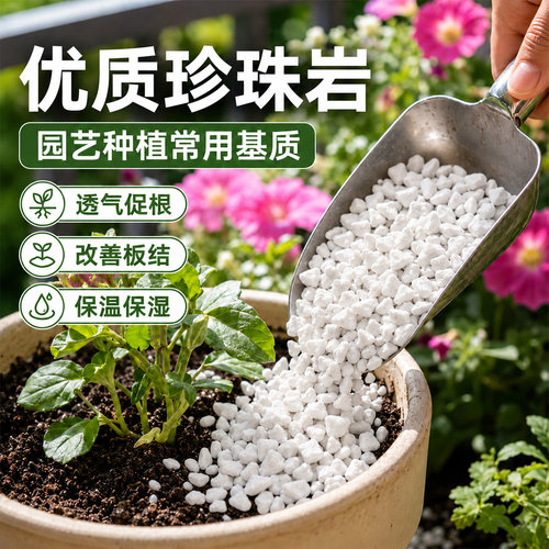硬质珍珠岩大颗粒专用植料
