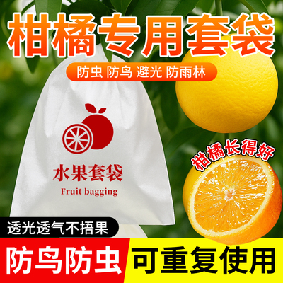 柑橘套袋专用橘子果袋丑橘橙子耙耙柑春见火芒果脐橙石榴水果套袋