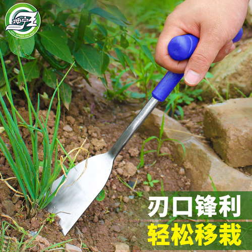 坤宁王挖野菜神器挖蒜铲花挖菜园林拔草工具挖蚯蚓种花园艺小铲子