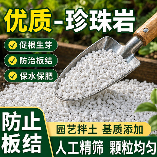 硬质珍珠岩大颗粒专用植料