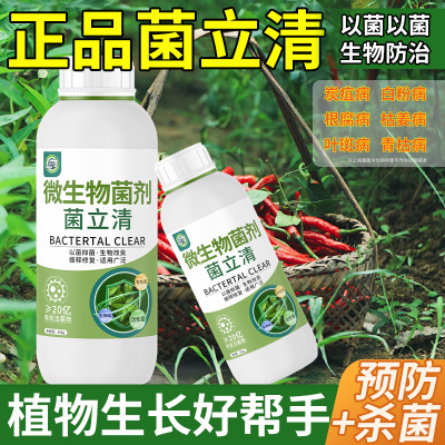 正品菌立清微生物杀菌剂官方旗舰店植物葡萄蔬菜番茄豆角植物通用