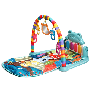 婴儿脚踏钢琴健身架0-1岁3个月6益智早教新生幼儿宝宝躺踢踩玩具