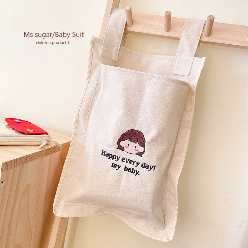 儿童床婴儿床尿布收纳袋