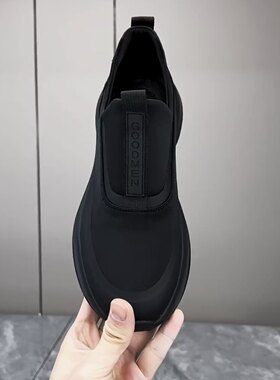 7100欧洲站新款休闲运动新款科技布低帮男士超轻鞋透气韩版男鞋