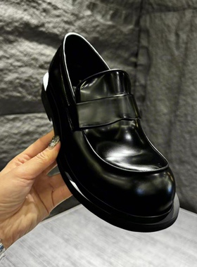 宝格斯丹皮鞋231006/231007新款头层小牛皮开边珠轻商务休闲皮鞋