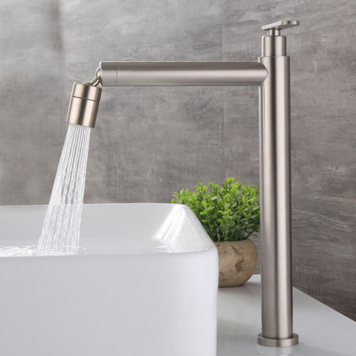 单冷龙头台上盆洗手盆304不锈钢