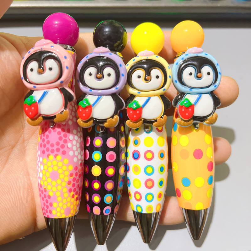 小企鹅圆珠笔可爱高颜值ins风刷题笔创意卡通少女心女孩学习用品5,文具电教/文化用品/商务用品,圆珠笔,淘宝优惠券,粉丝福利购,淘宝优惠卷