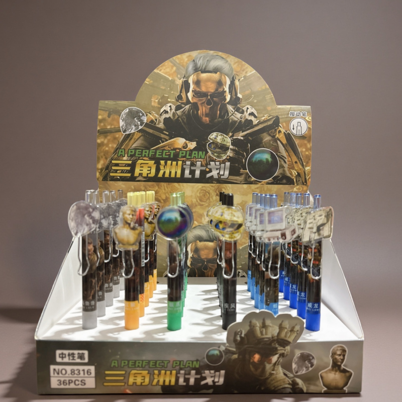 可擦笔三角洲行动热可擦中性笔