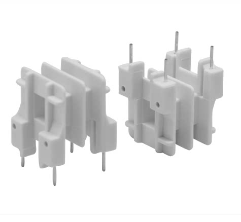 EE25双槽骨架卧式2+2针滤波器变压器材料