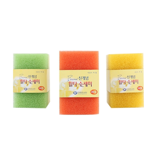 仿丝瓜络洗碗海绵擦厨房不易沾油洗碗布刷锅神器海绵块清洁百洁布