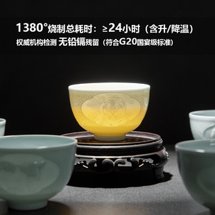 景德镇陶瓷手工主人杯十二生肖玲珑杯个人专用品茗杯男女生日礼物