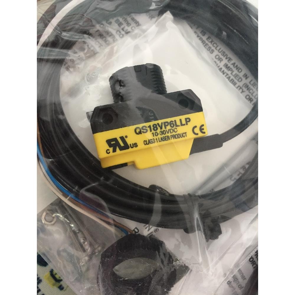 现货BANNER邦纳QS18VN6LLP QS18VP6LLP小光斑激光反射板式传感器