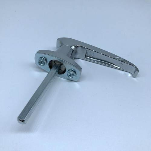 MS315-2无锁芯不带钢栓把手锁，电柜门锁，控制柜门锁，配电箱锁