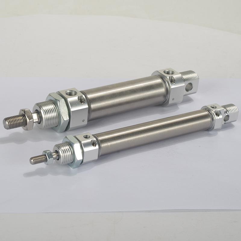 AirTac/亚德客气动缓冲型迷你气缸MIC20 25 32X25 50 100SU平尾型