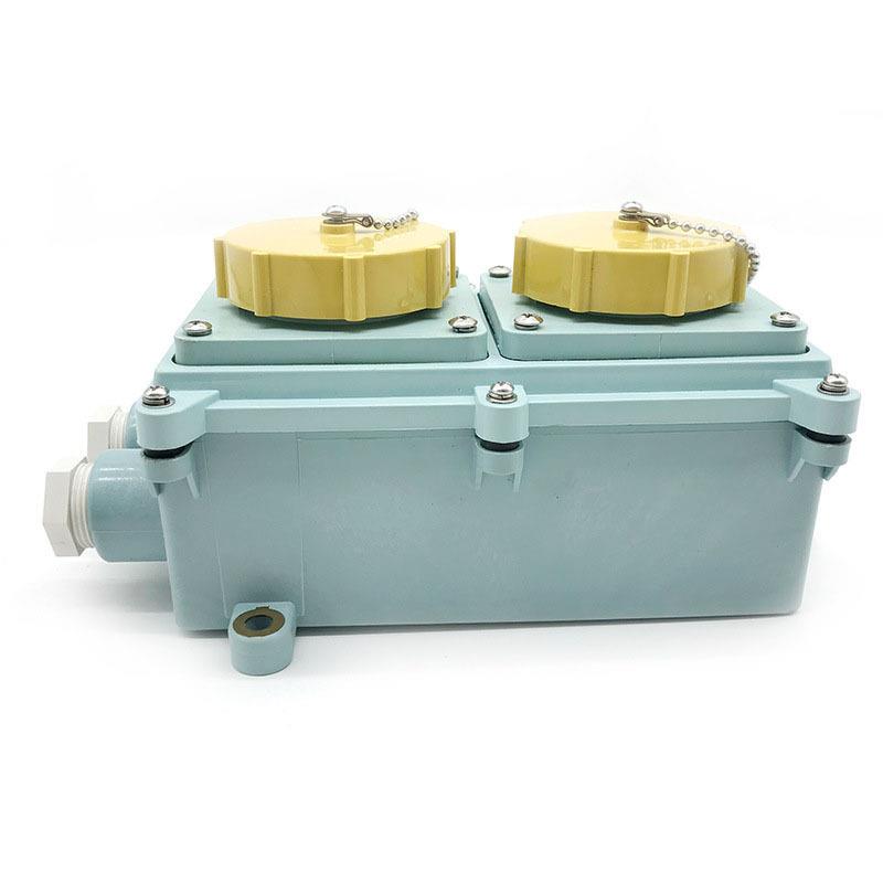 防水插座IMPA 792765船用工业插座IEC标准双插座 RSIL2-3黄色